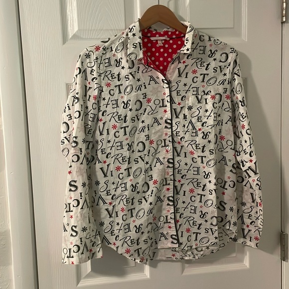 Victoria’s Secret christmas pajamas top - Picture 1 of 8